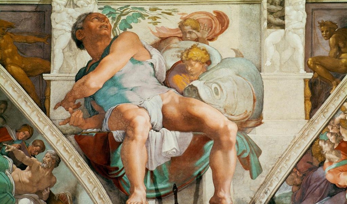 michelangelo sistine chapel jonah tarpon