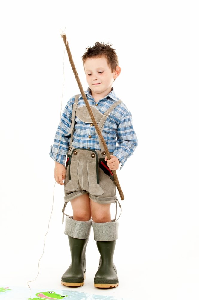 teaching kids how to fish