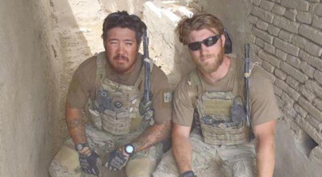 wounded warrior and his angel