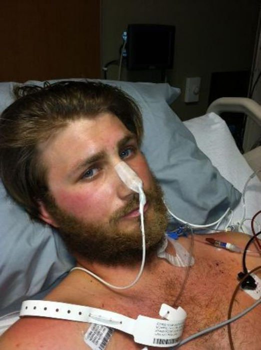 wounded warrior and his angel