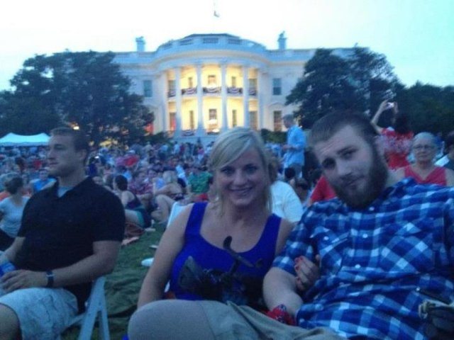 wounded warrior and his angel