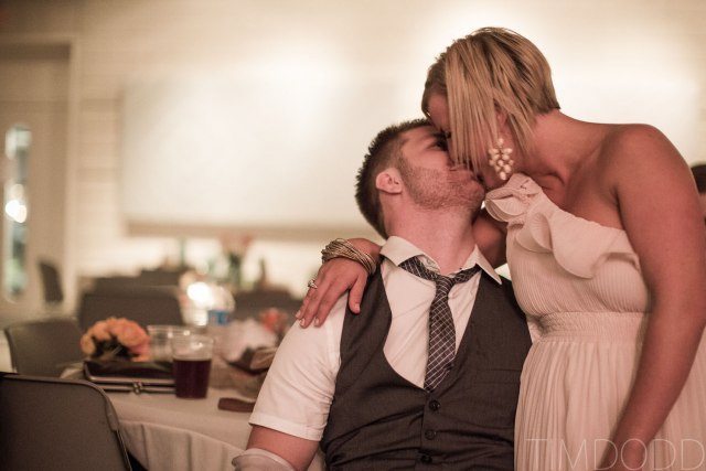 wounded warrior and his angel