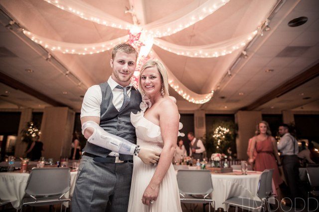 wounded warrior and his angel