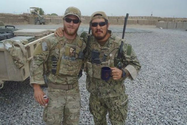 wounded warrior and his angel