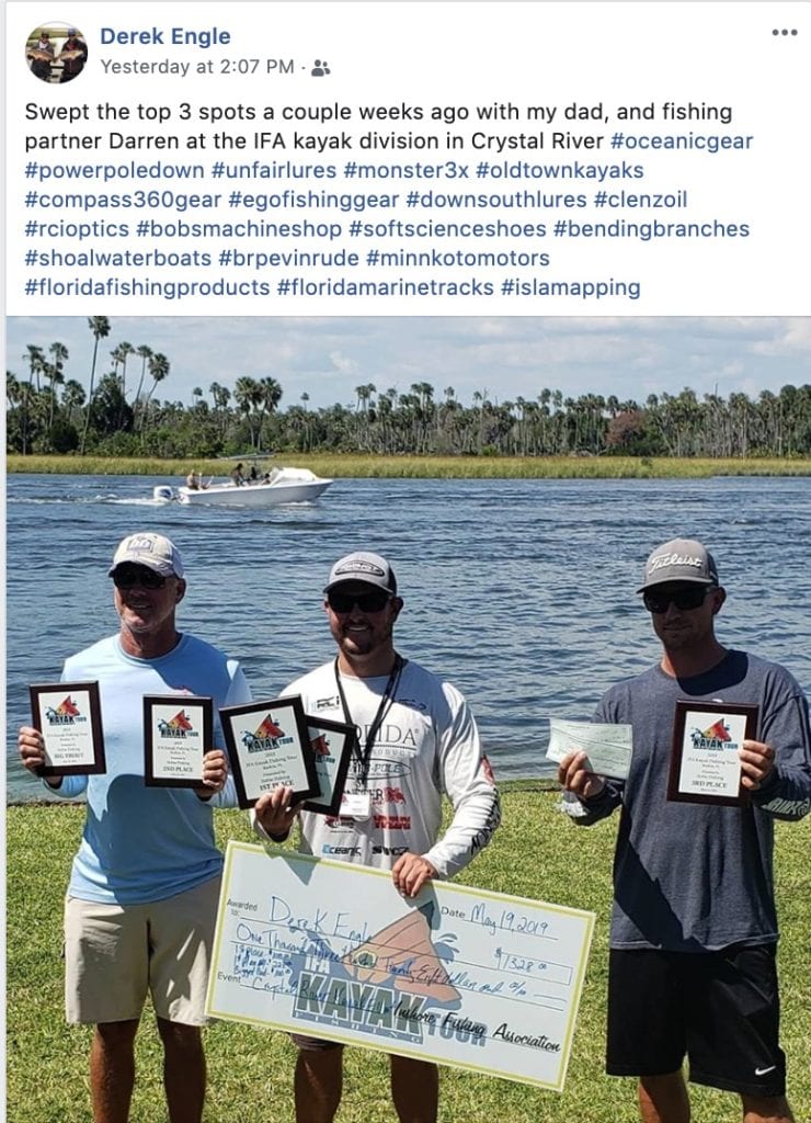 derek engle fishing tournament