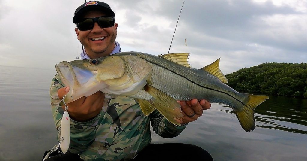 Big Snook on Moonwalker (Buttonwood Harbour, FL)