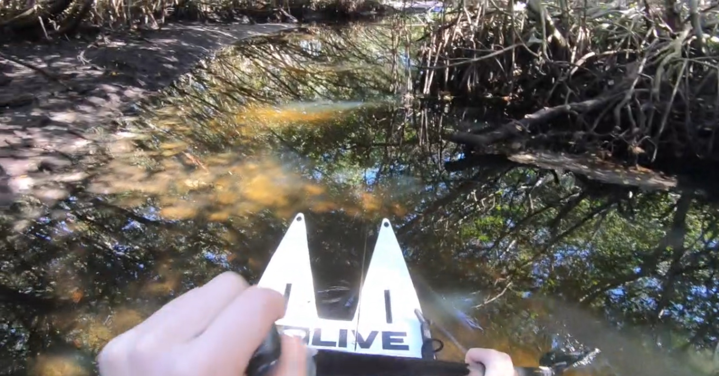 backcountry fishing for redfish