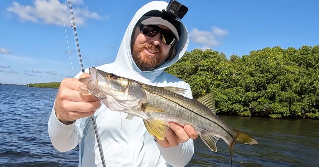 Power Prawn snook catch