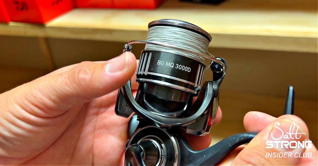 daiwa BG MQ best premium spinning reel for inshore anglers