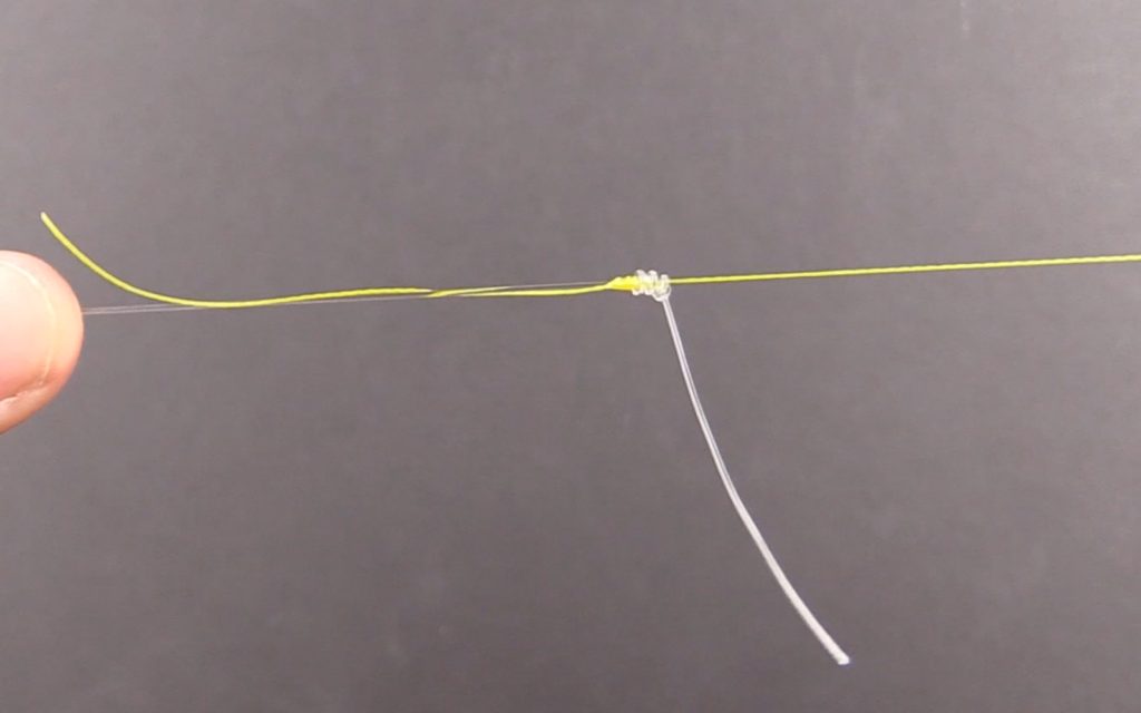 Double Uni Knot Guide step 11