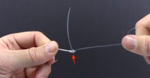 double davie knot tag