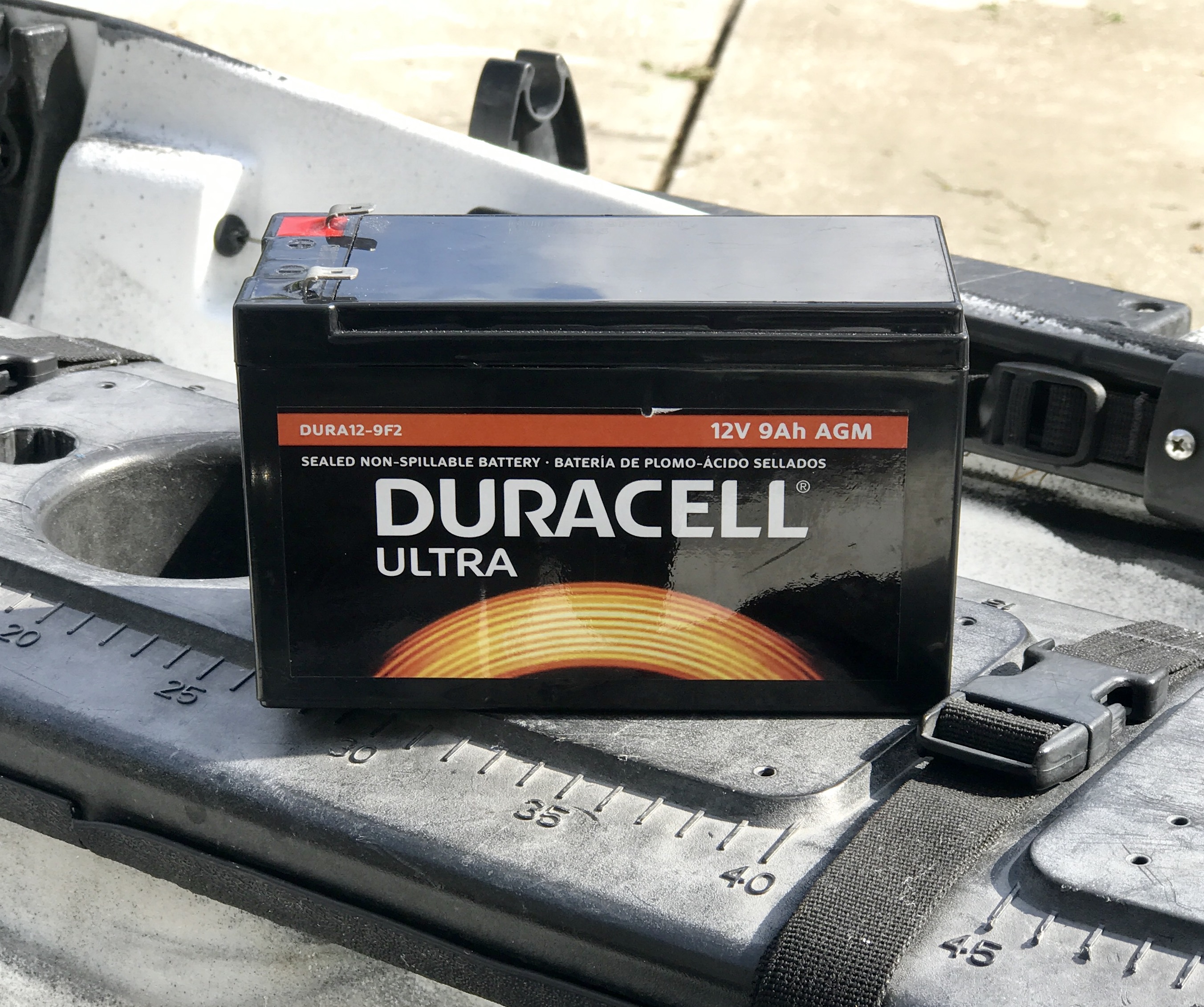 kayak fish finder battery