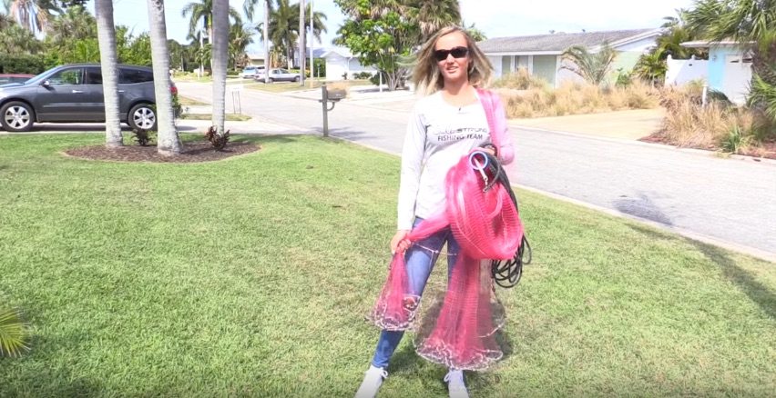 how to throw a 10 foot cast net