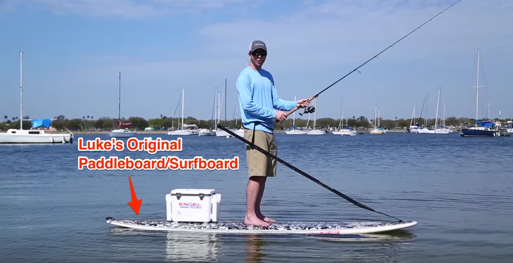 saltwater paddle board fishing