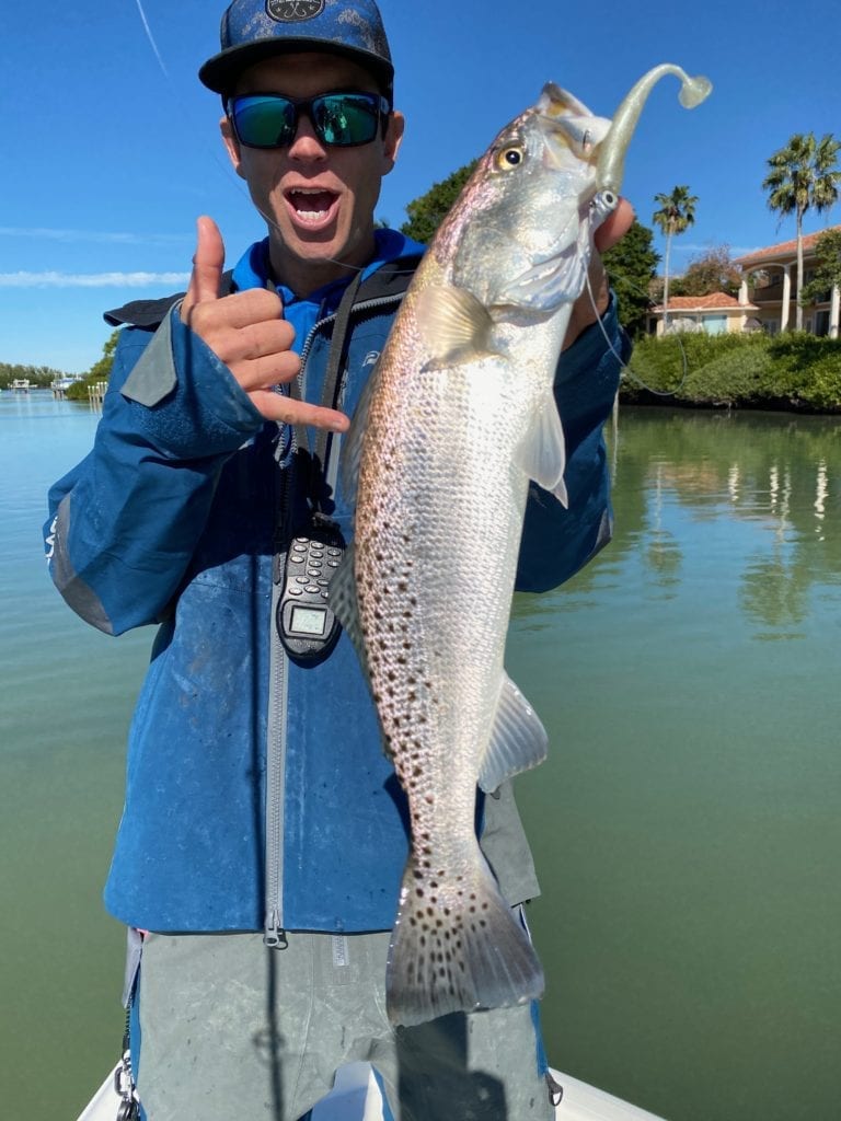 how to catch trout in the winter