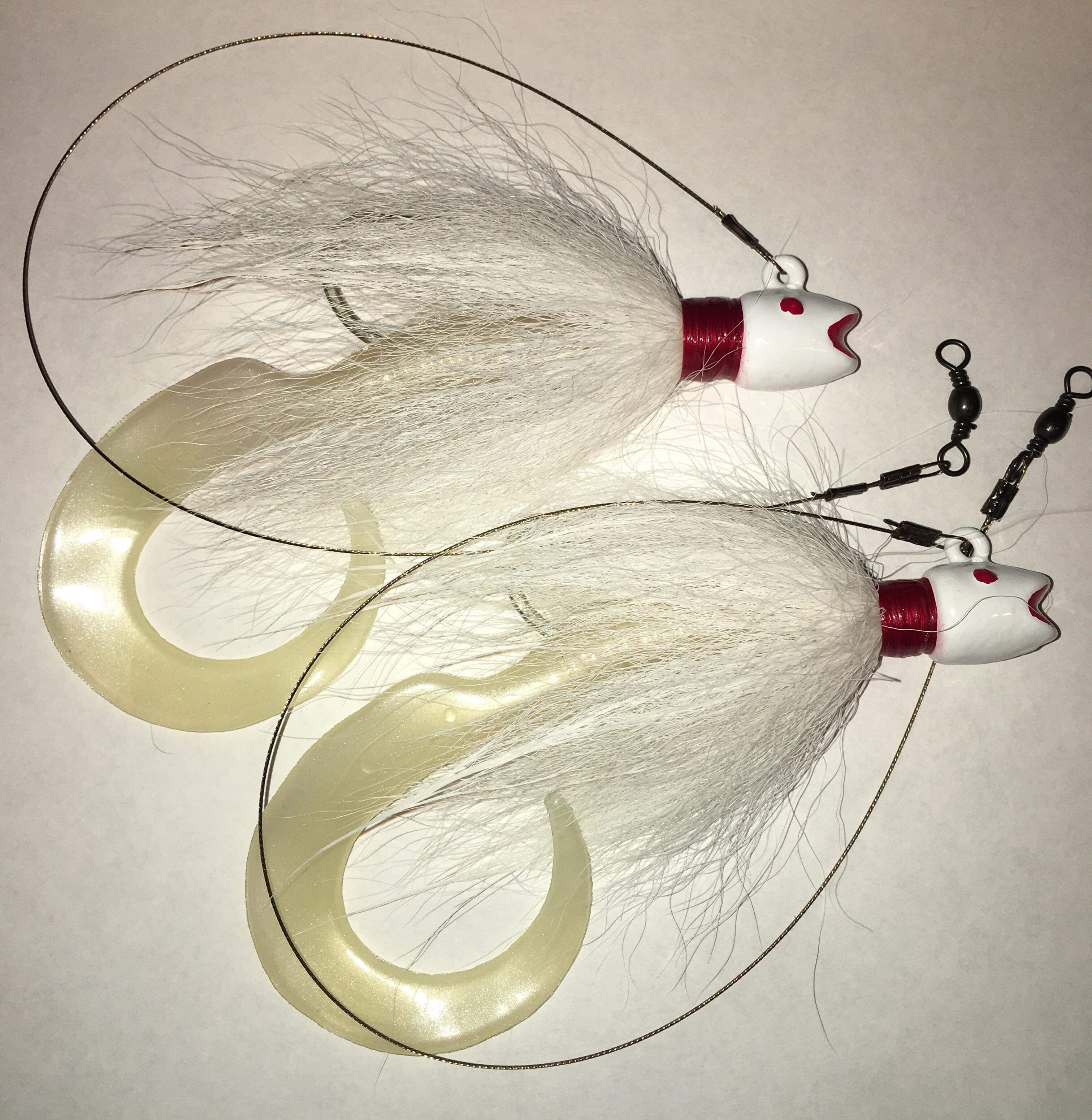 hot lips bucktail fishing lures
