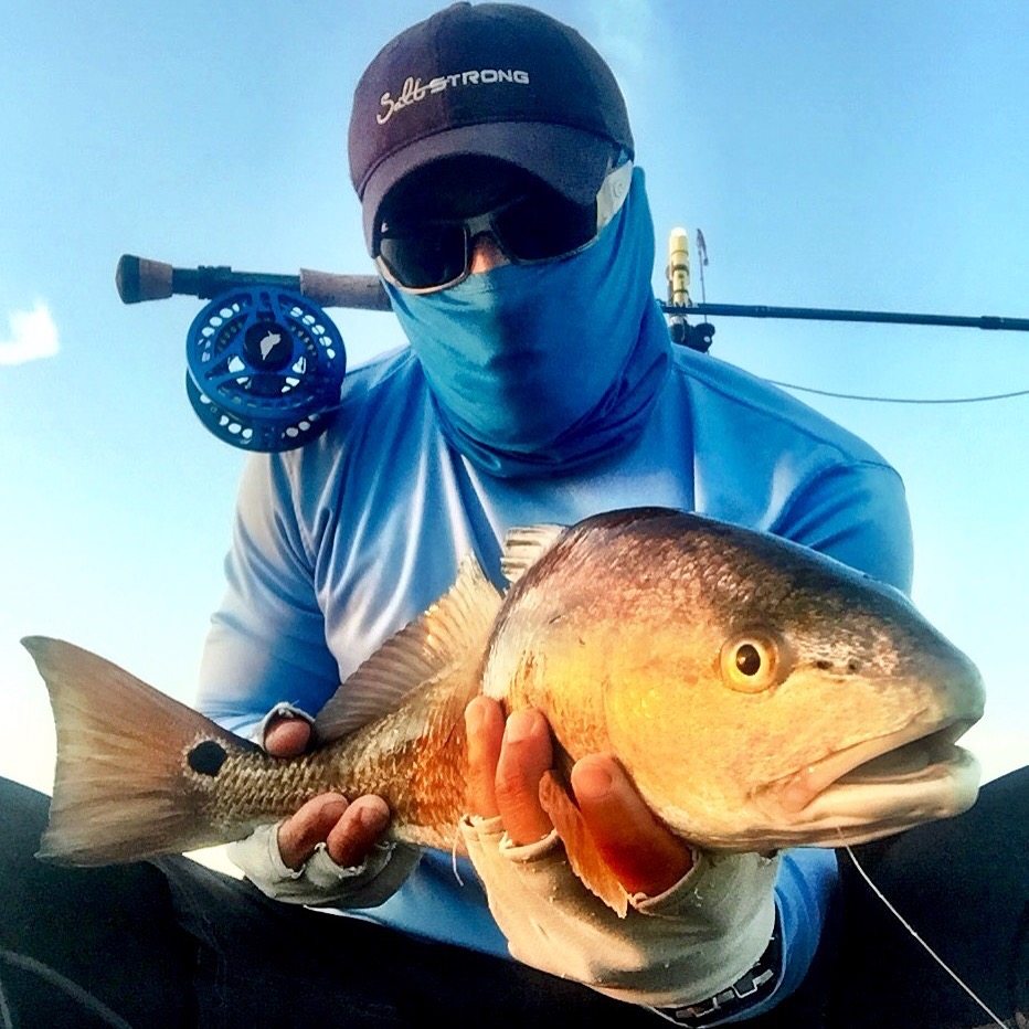 fly fishing from a kayak