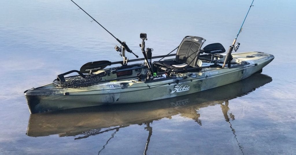 inshore kayak fishing setup