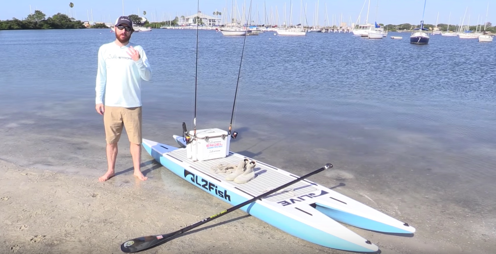 paddle board fishing tips