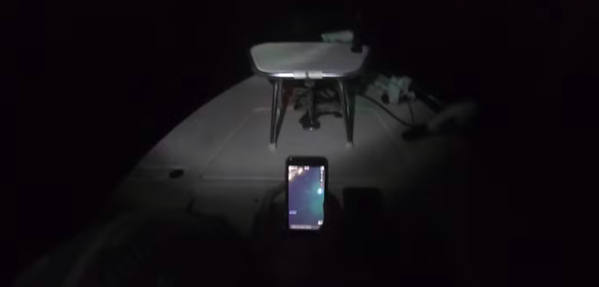 how to navigate waters in the dark