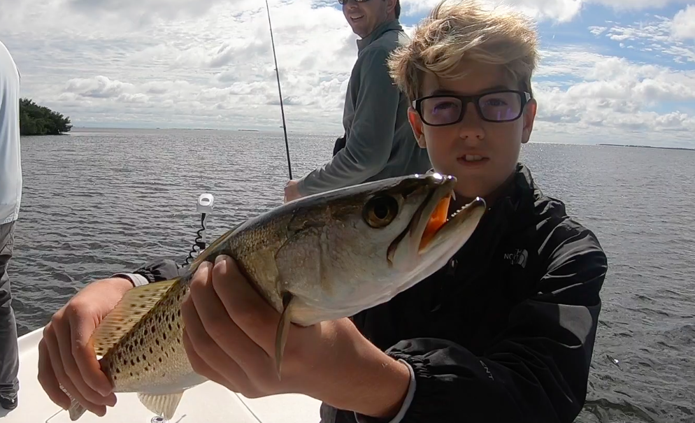 post cold front trout