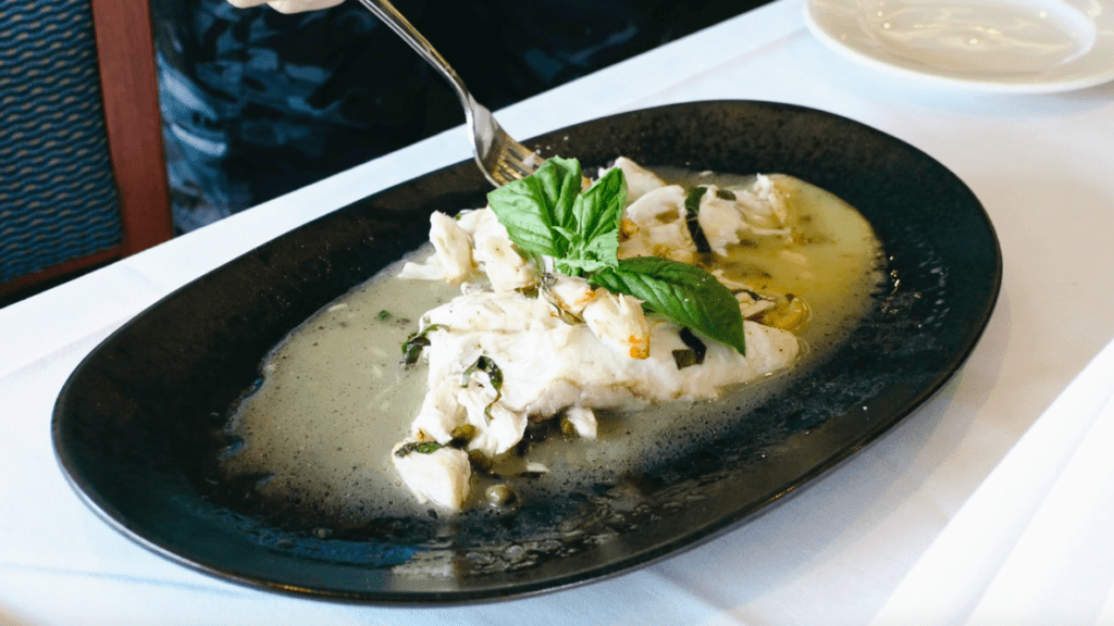 tripletail en papillote