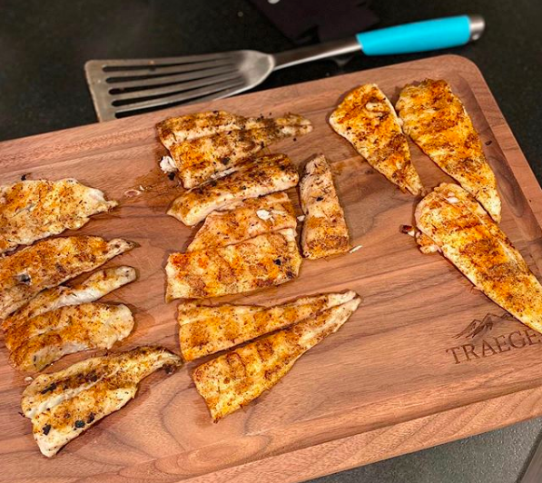 bleeding out fish fillets