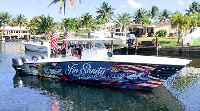 dennis friel boat wrap