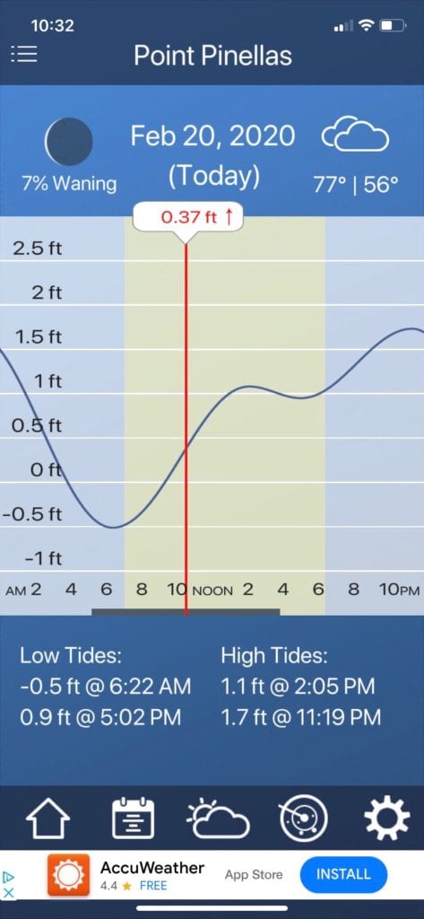 fishing tide app
