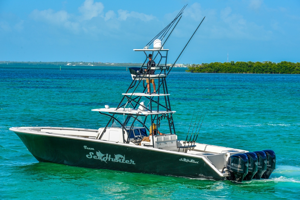 biggest center console boats