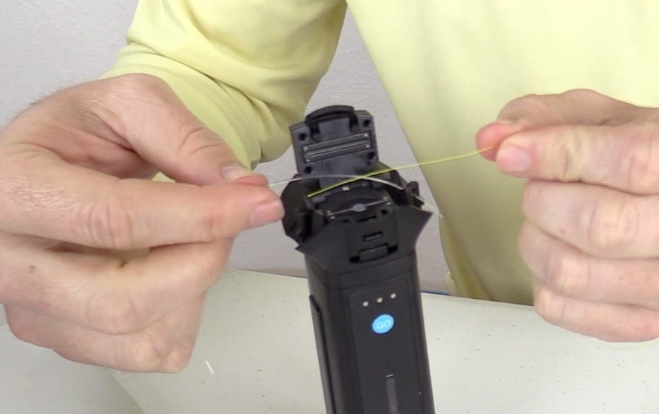 tauten line welder braid to leader