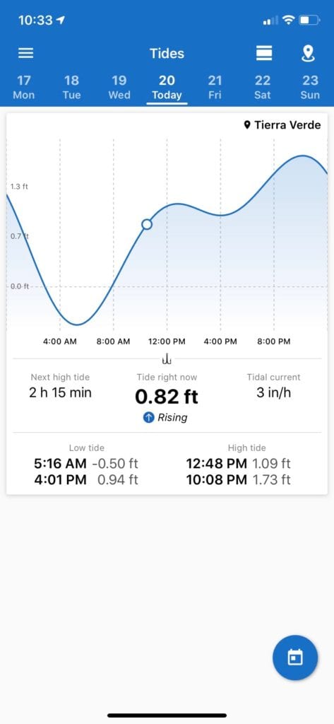 top fishing tides app