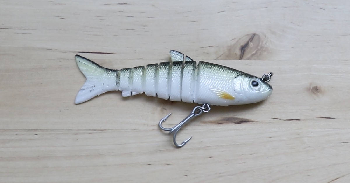 Egret Baits Vudu Mullet on the table