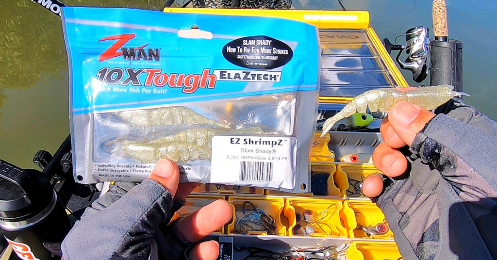 Rigging the Zman EZ ShrimpZ Slam Shady 