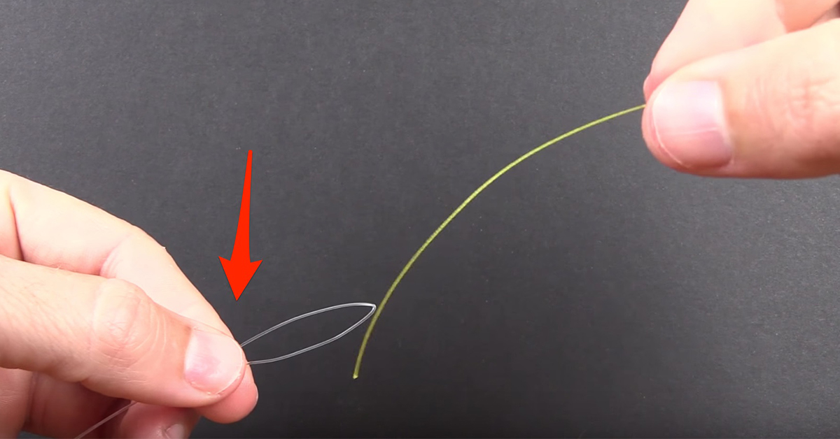 Crazy Alberto Knot Step 1