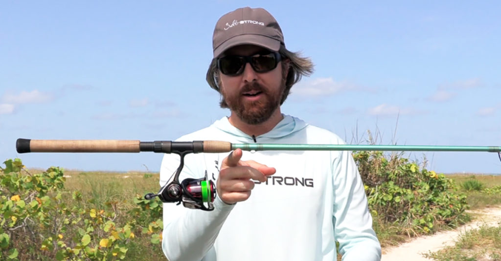 balancing out rod and reel
