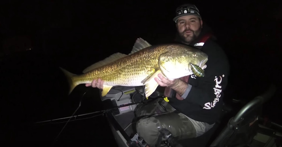 Kayak Fishing for Bull Redfish