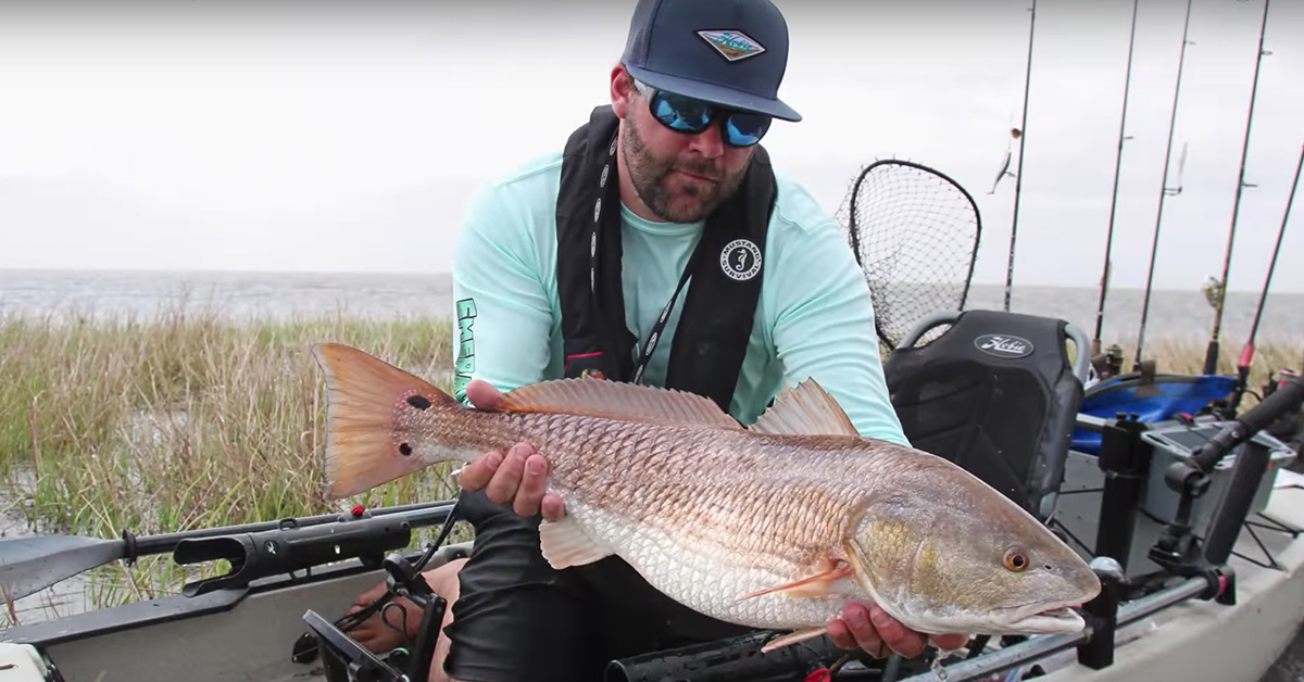 Kayak Fishing for Redfish