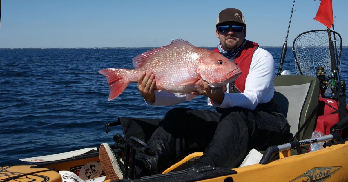 Kayak Fishing for red snapper