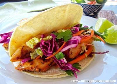 caribbean flounder taco recipe fish tacos