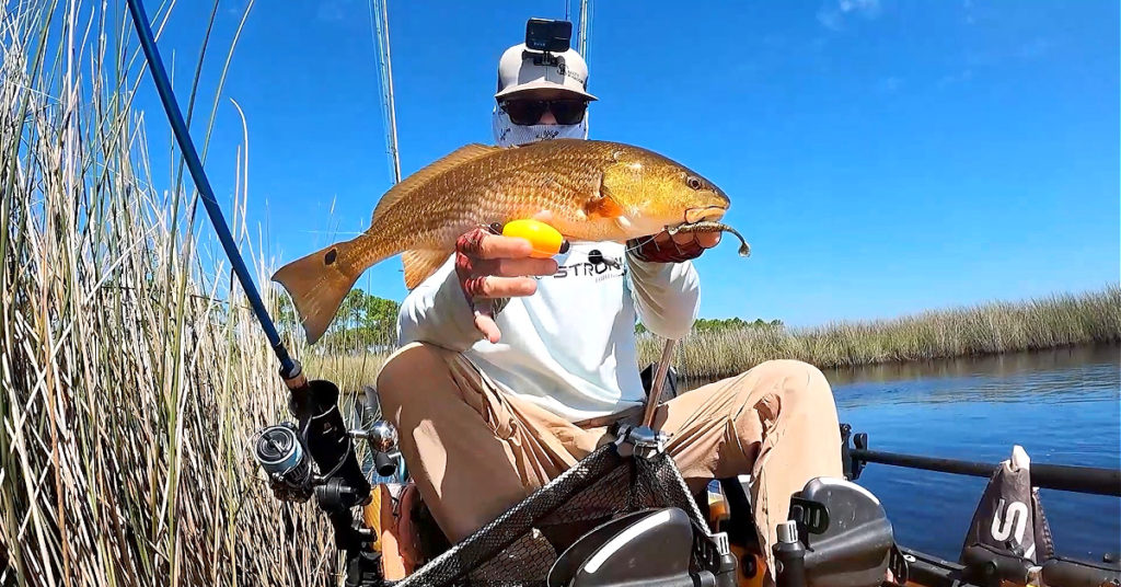 catch fish in a new area with a popping cork