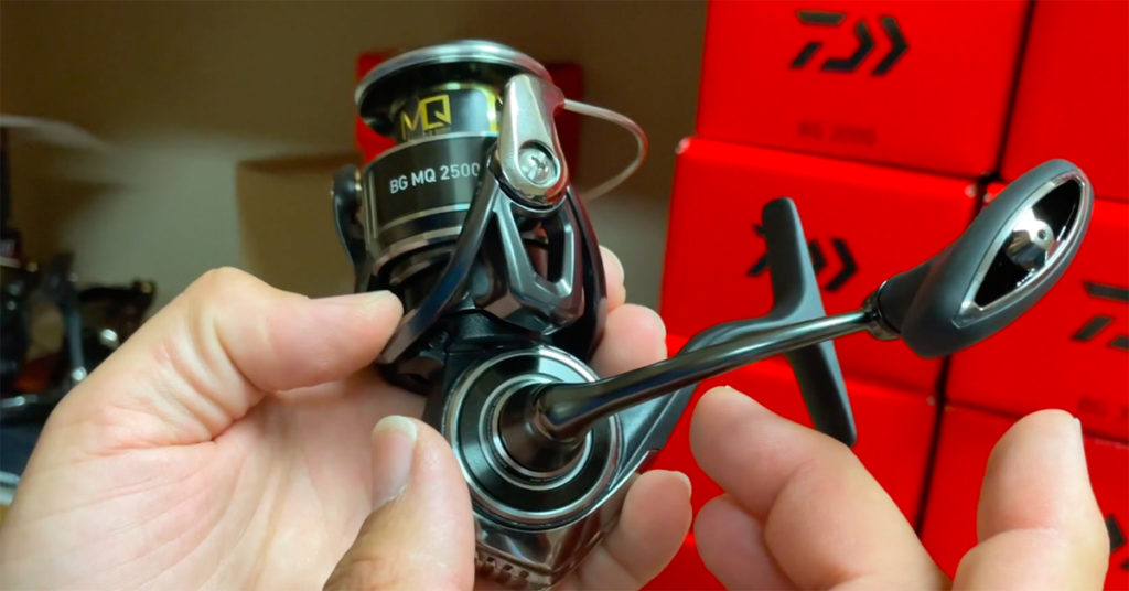 daiwa bg mq 2500 unboxing review