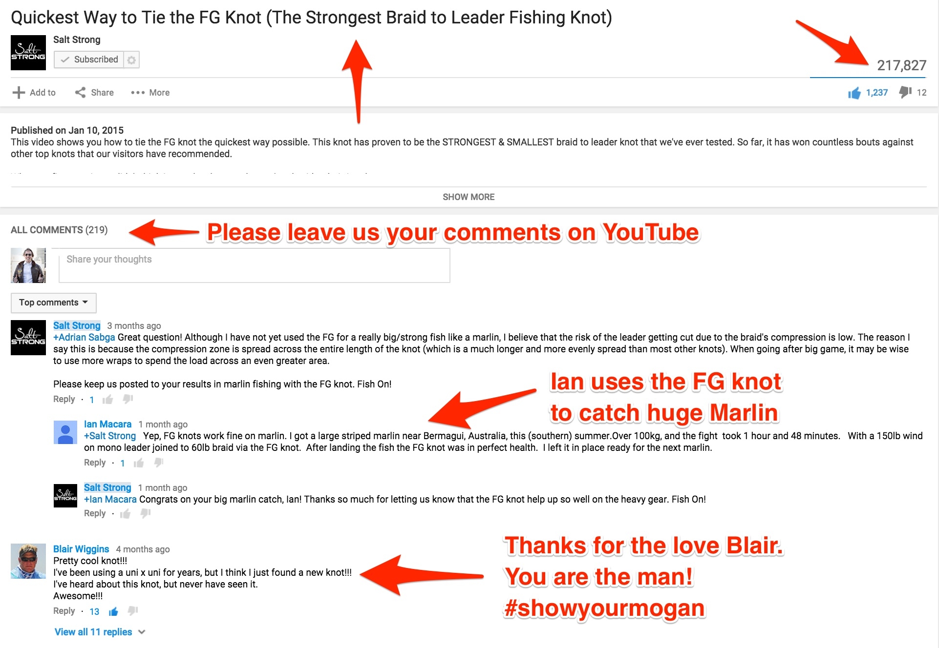 blair wiggins FG knot