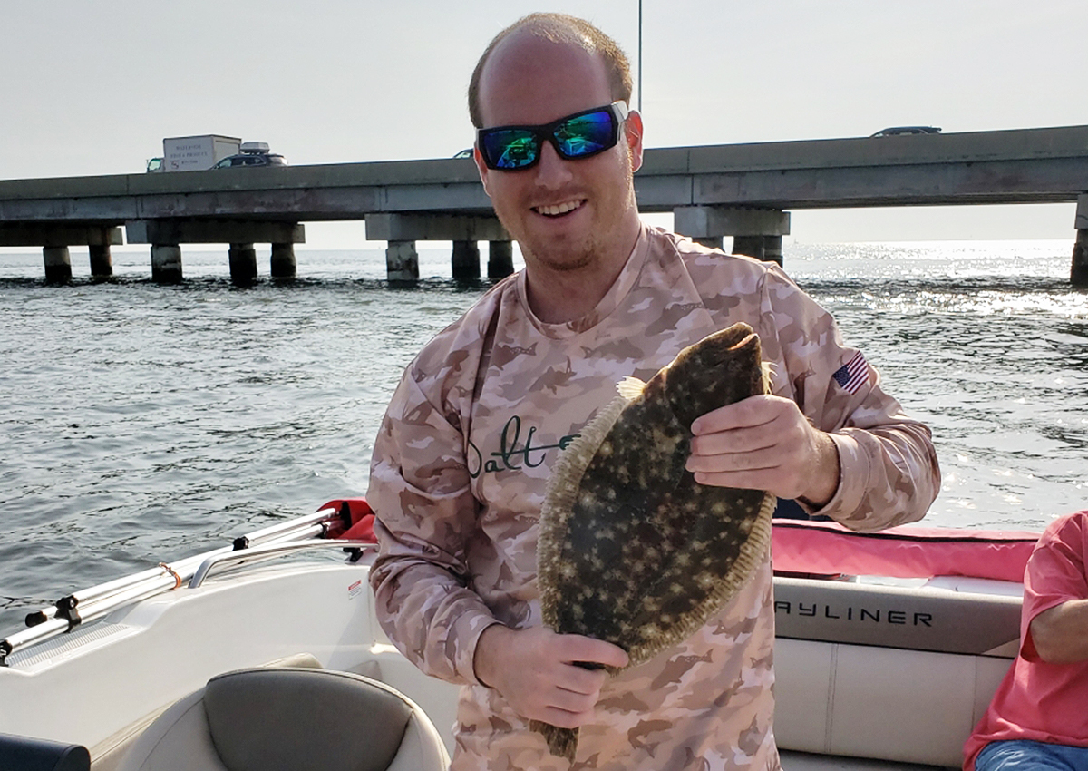 Virginia Artificial Reef Flounder