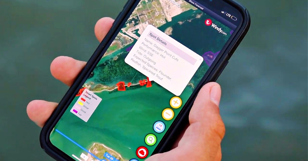 game changing fishing app