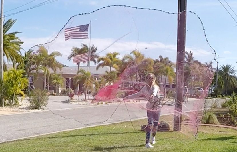 how to throw a 10 ft cast net