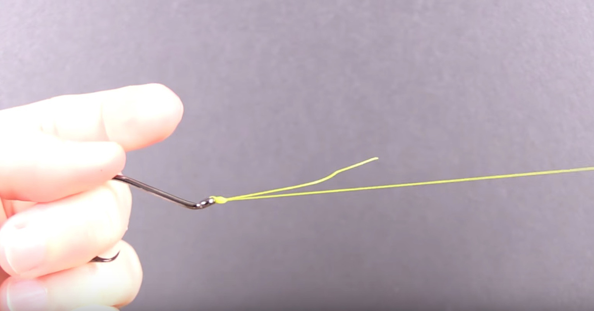 Step 7.1 of the San Diego Jam Knot