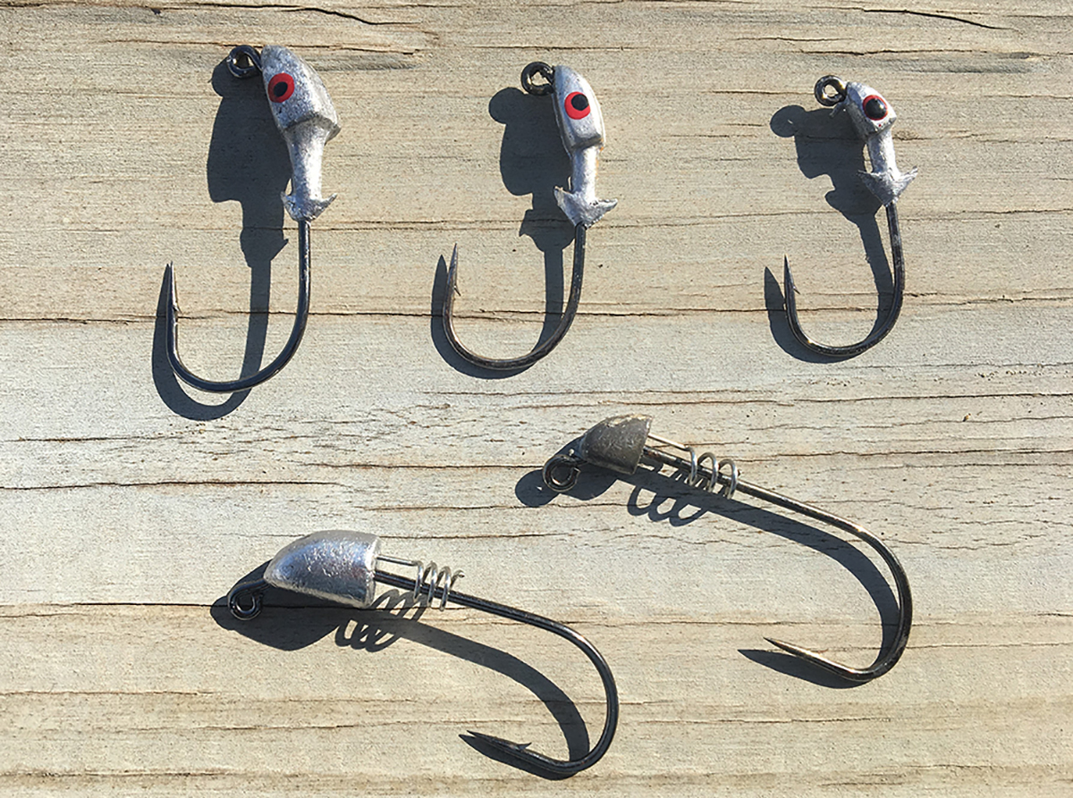 wade fishing jig heads