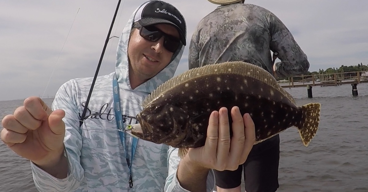 Luke Simonds Flounder Fishing