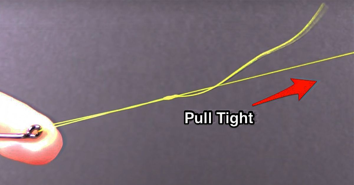 Modified Uni Knot Step 5.2